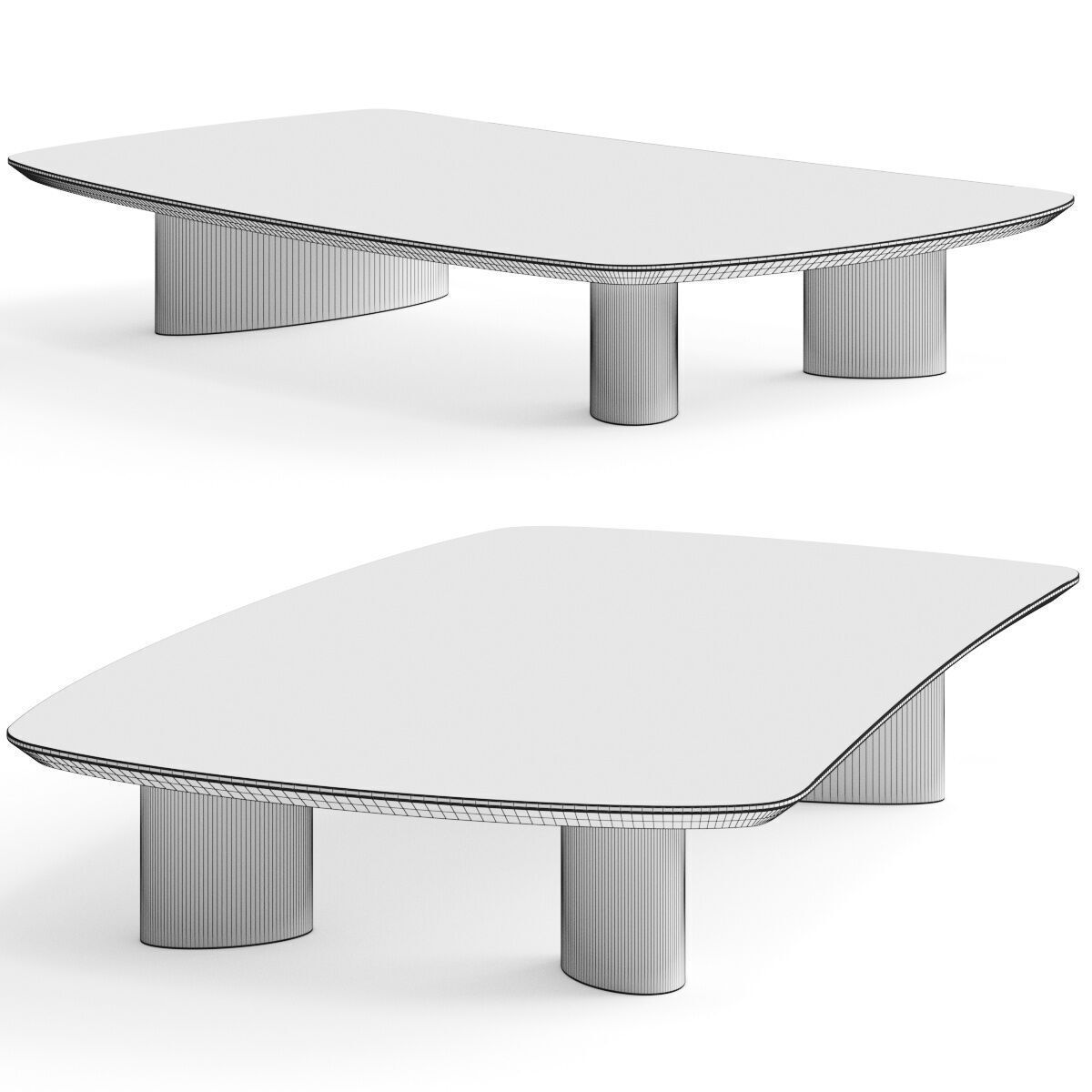 Bergman Coffee Table 3D model_1