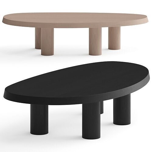 Prelude Coffee Table 3D model