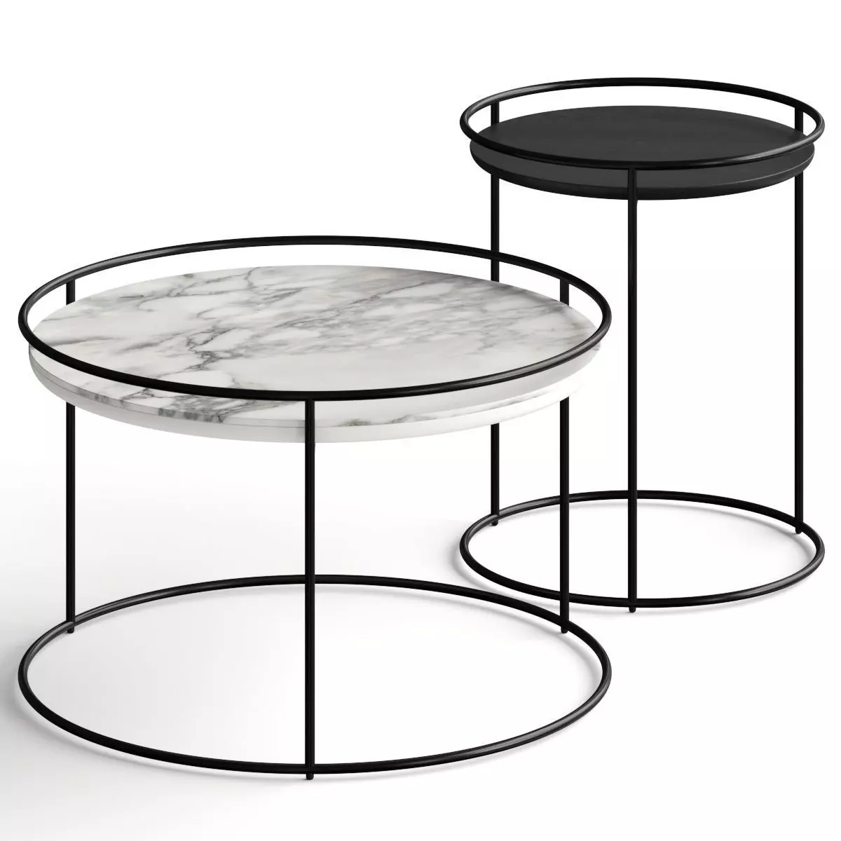 Atollo Coffee Table 3D model_0