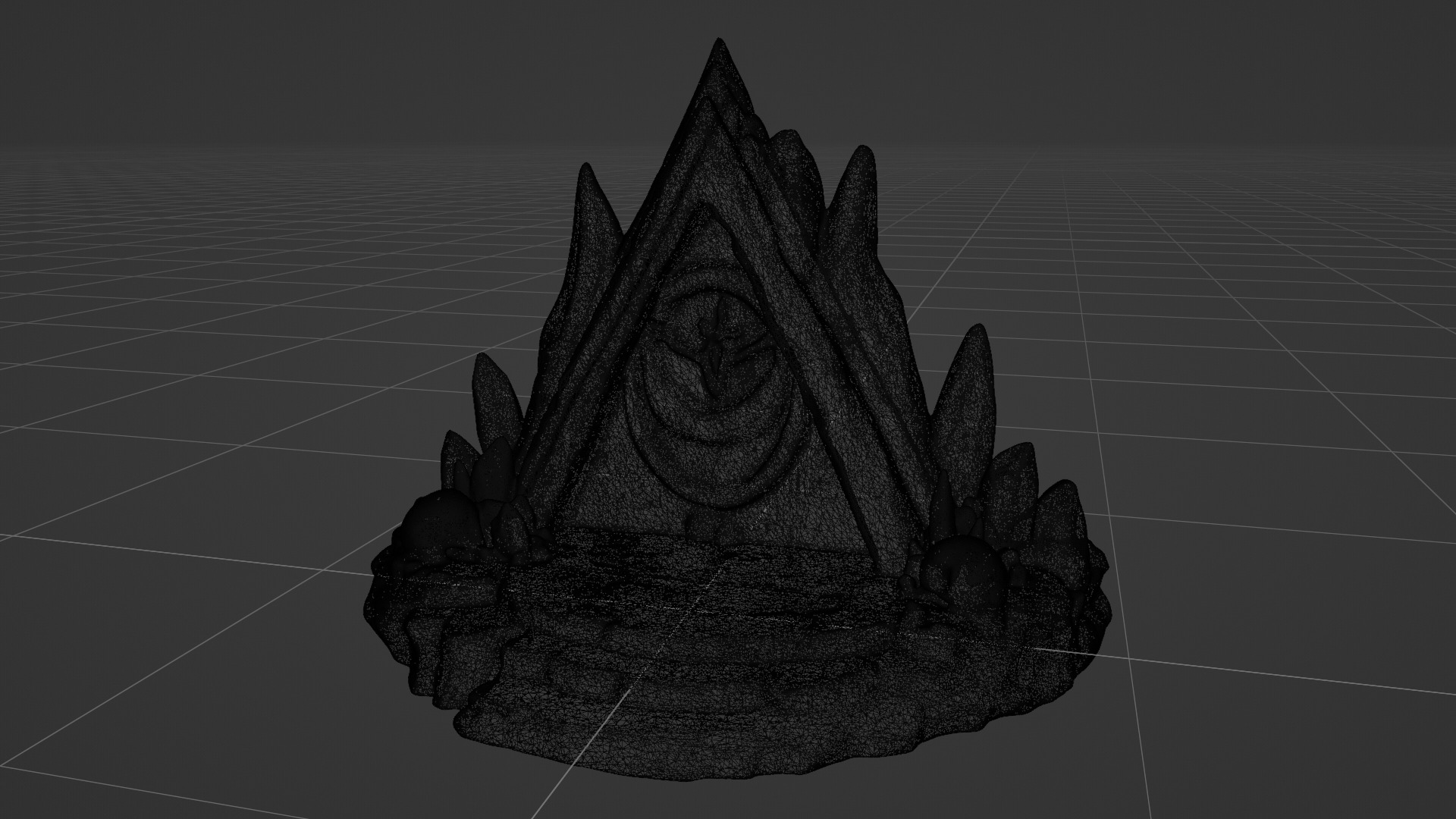 Stone Altar 011  3D model_8