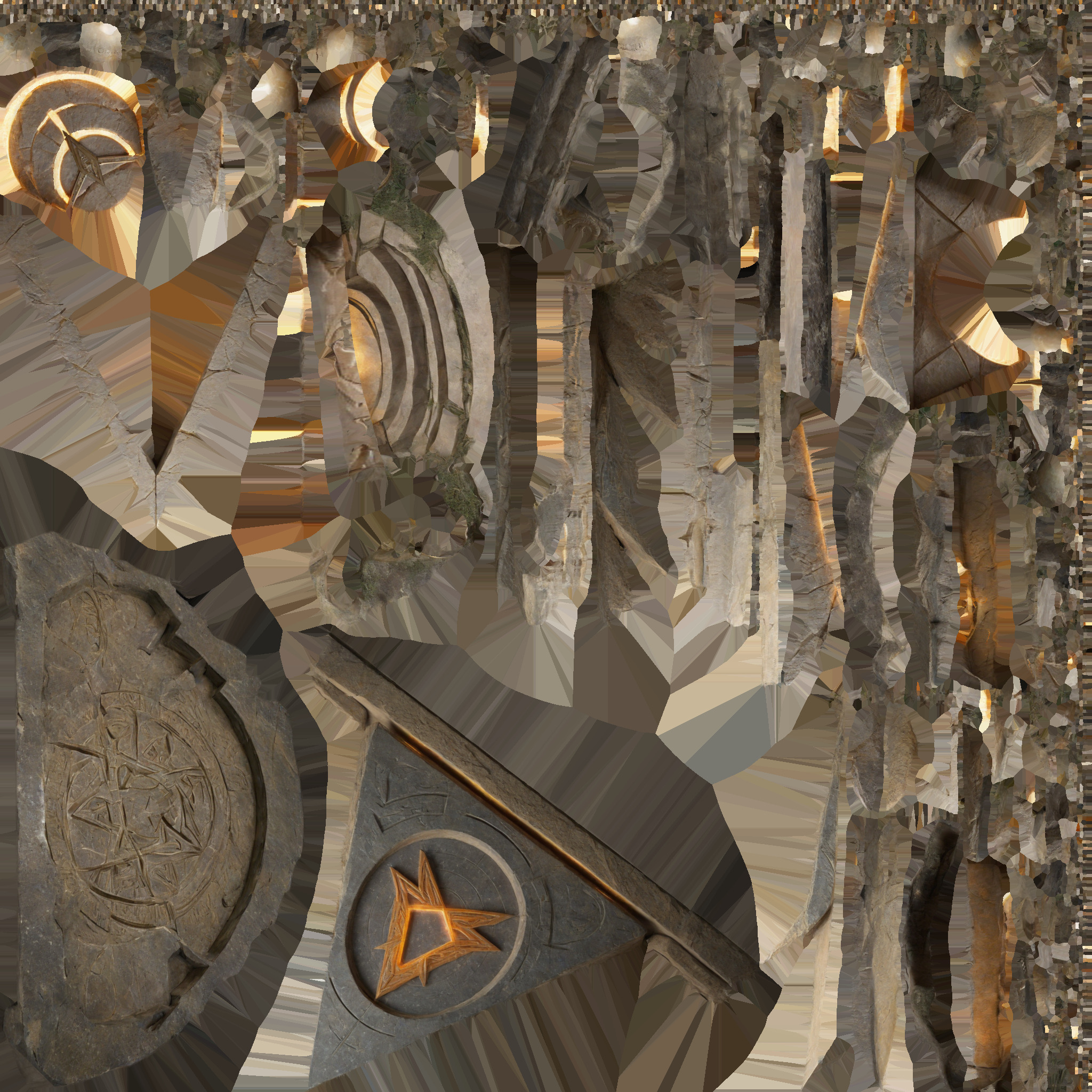 Stone Altar 011  3D model_10