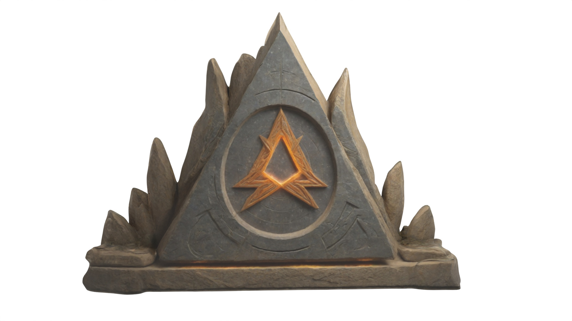 Stone Altar 011  3D model_3