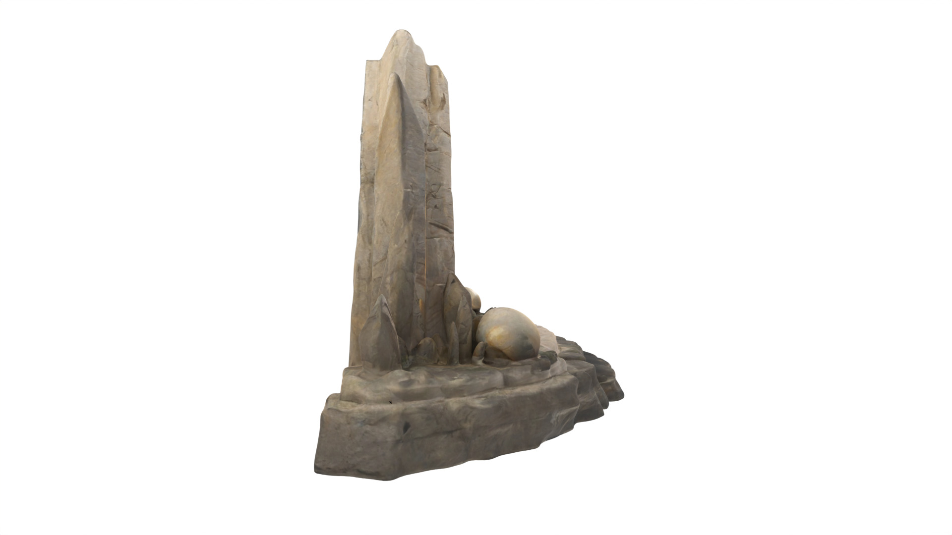Stone Altar 011  3D model_5