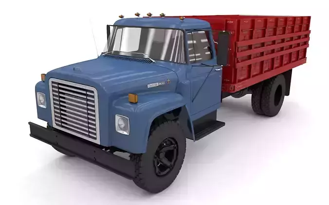 International Loadstar 1600 Giant Grain Truck 1974 3D model