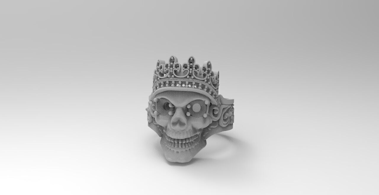 anillo clavera  3D print model_1