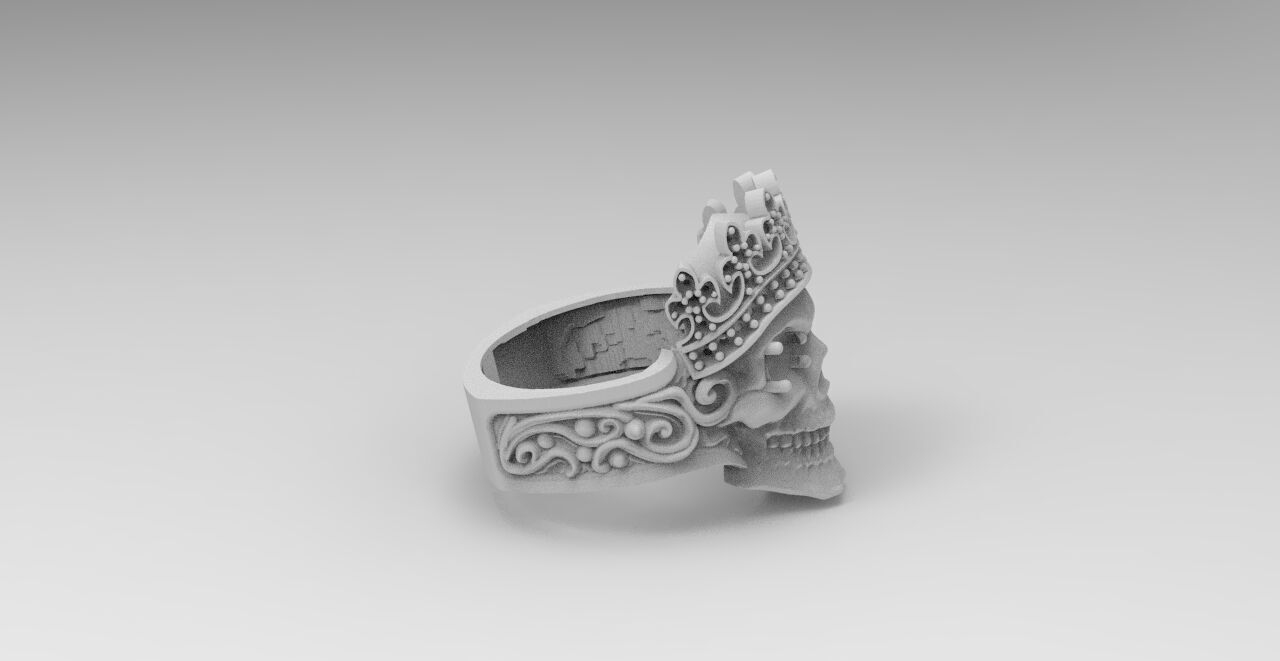 anillo clavera  3D print model_5