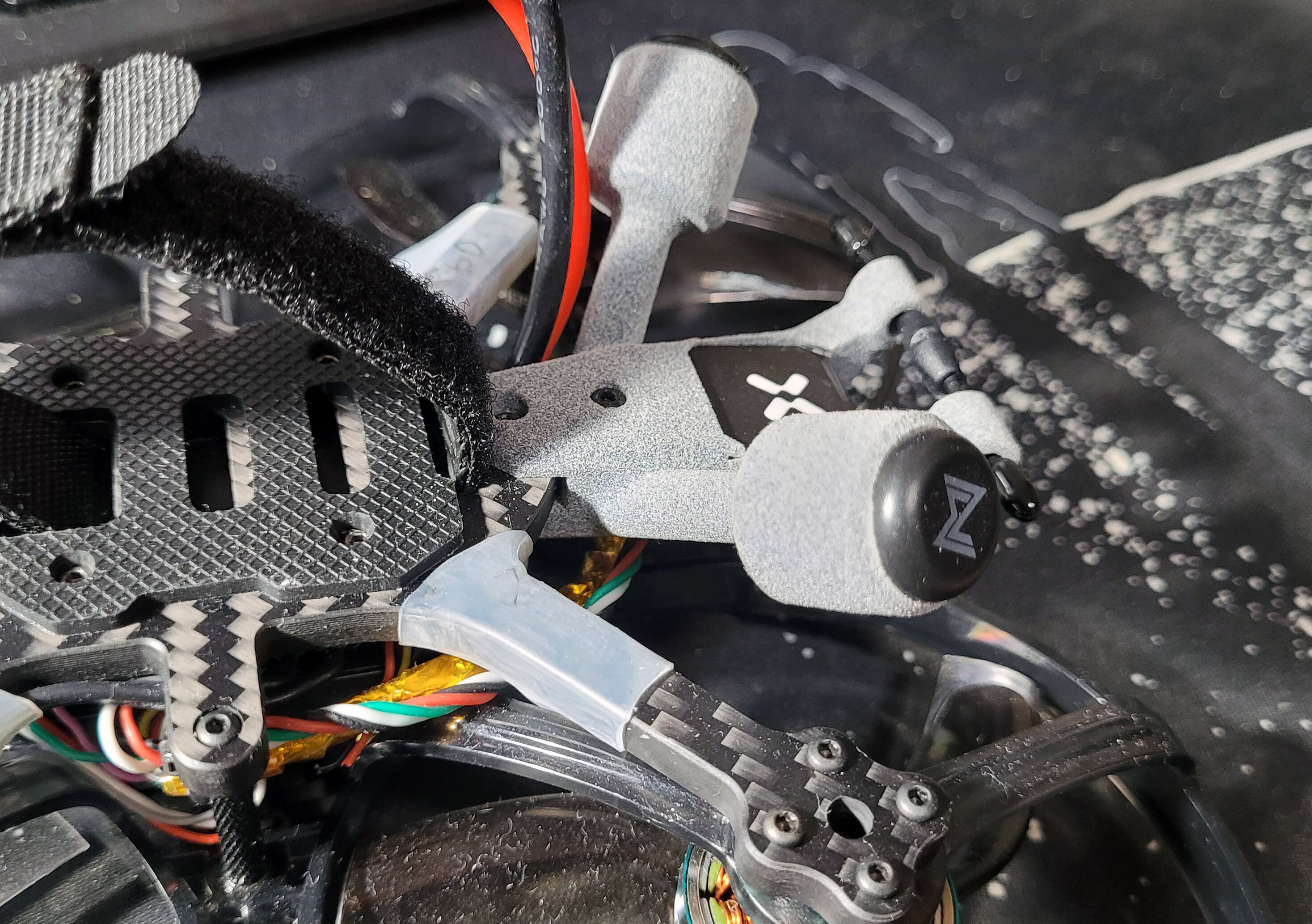 Foxeer Foxwhoop 35 M10Q-180 GPS RP1 ELRS WS Dual Antenna Mount Free 3D print model_1