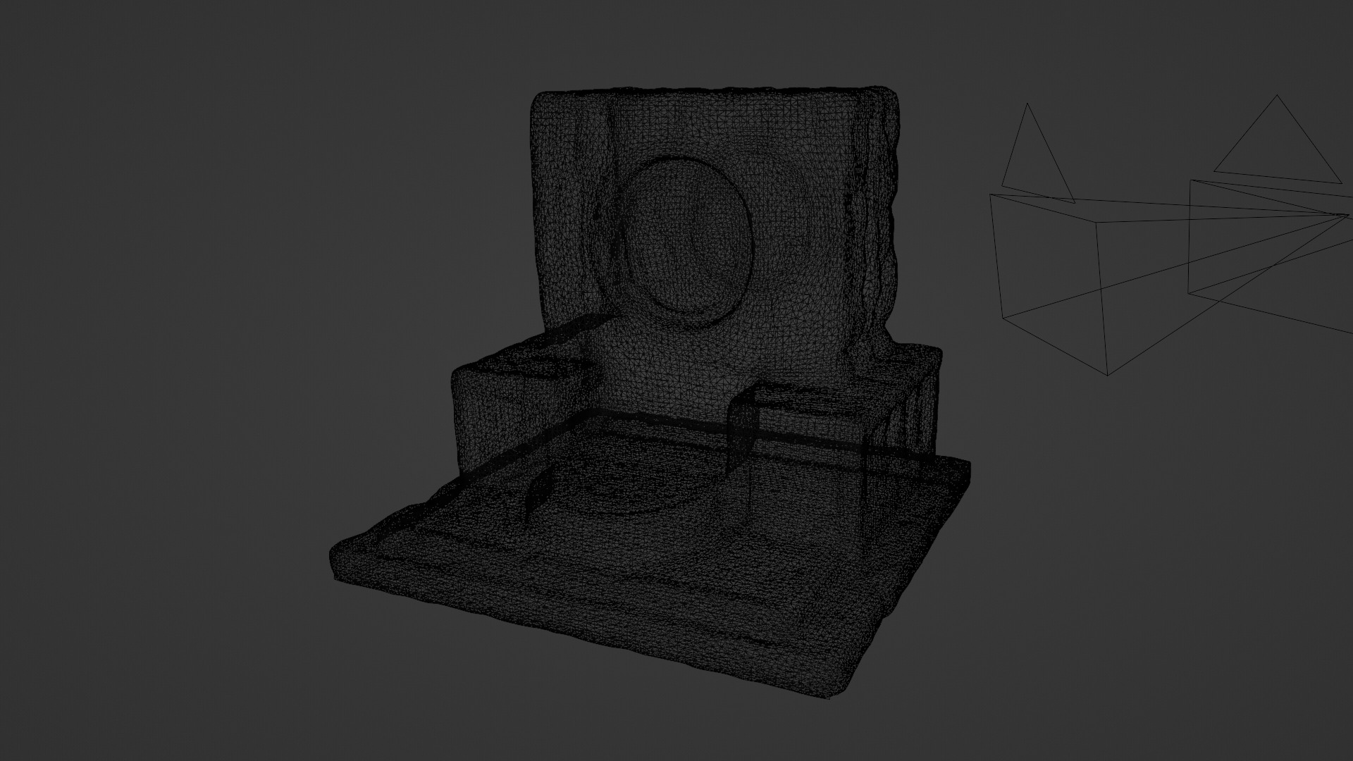Stone Altar 012 3D model_6