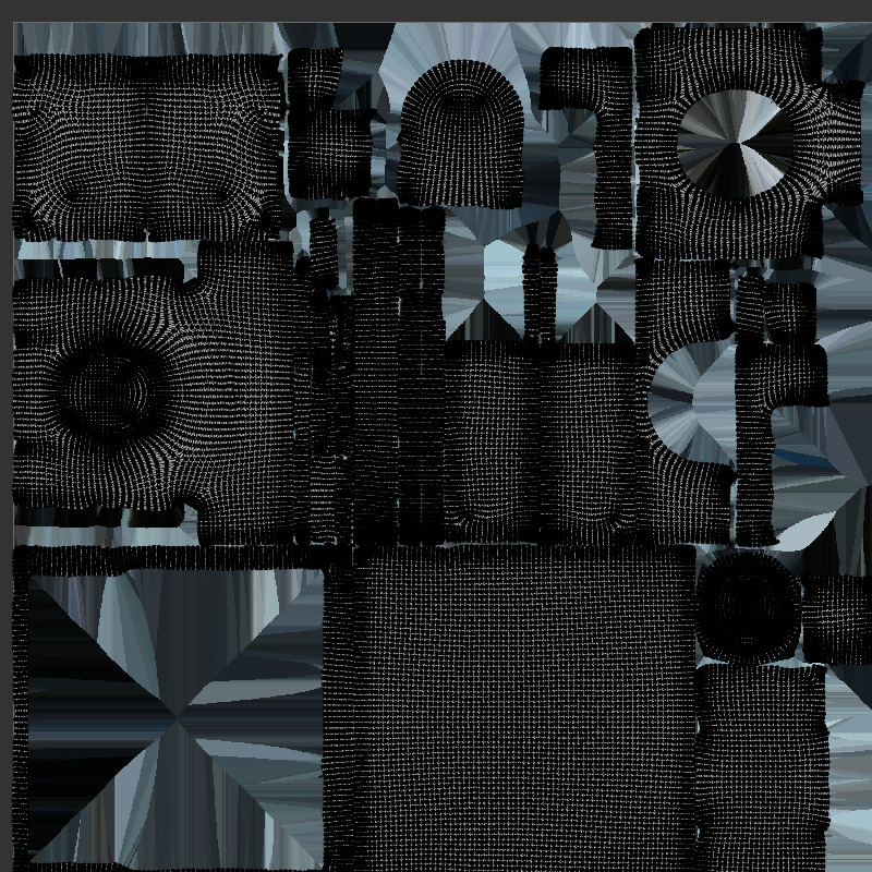 Stone Altar 012 3D model_8