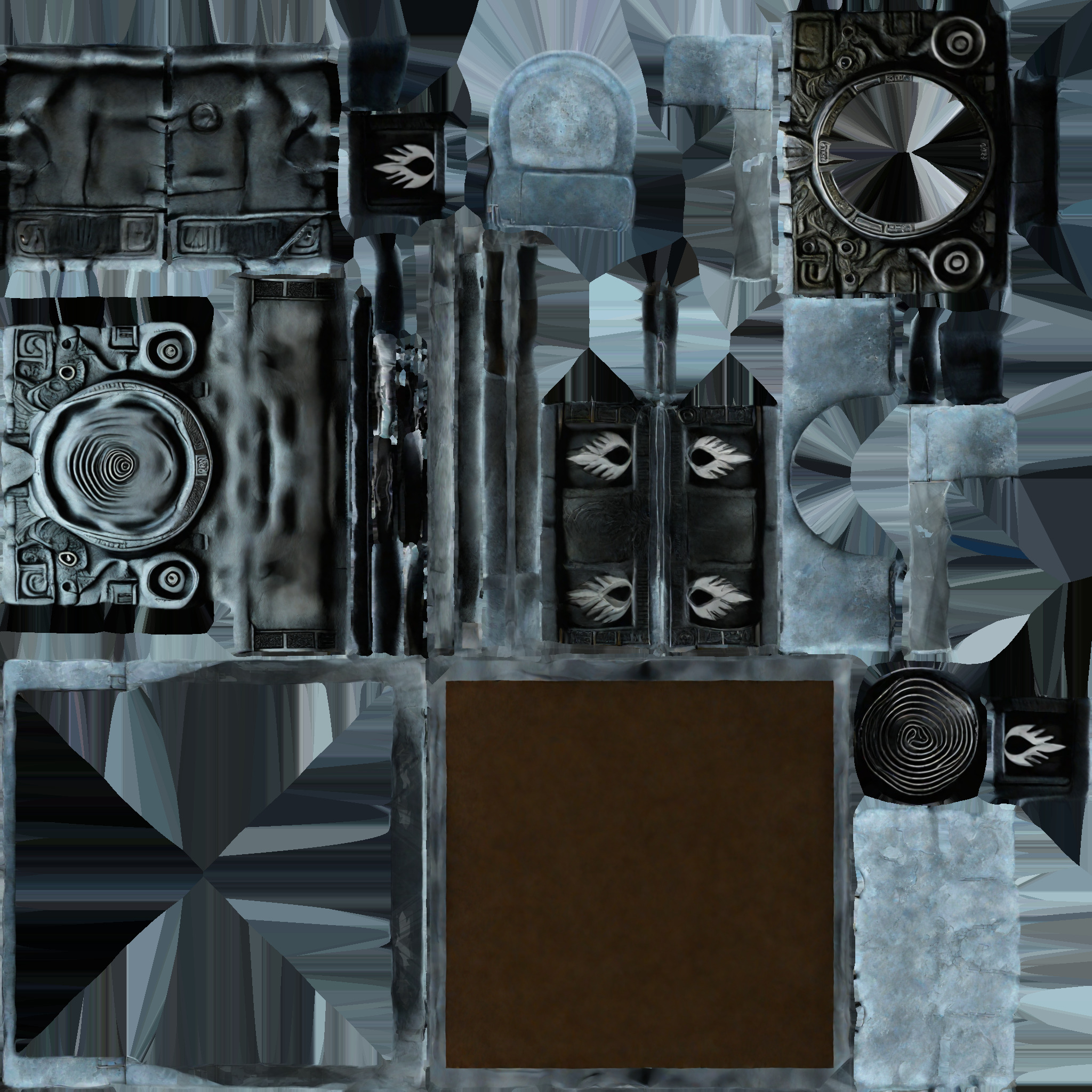 Stone Altar 012 3D model_9