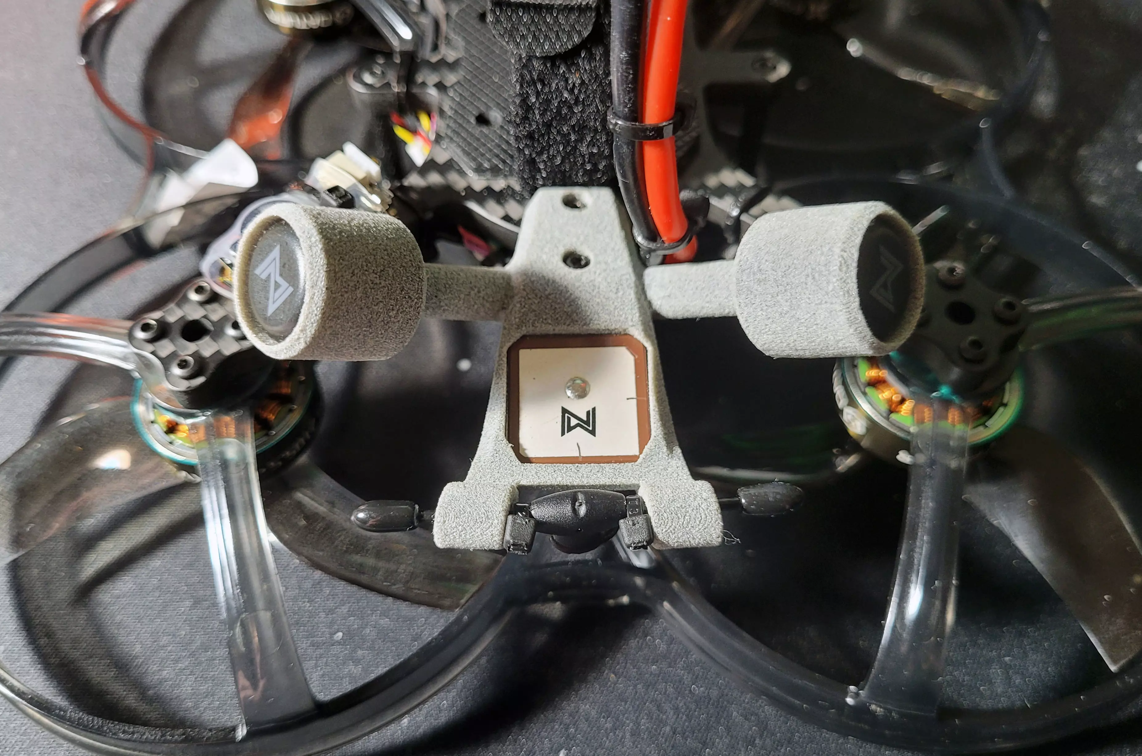 Foxeer Foxwhoop 35 WS-M181 GPS RP1 ELRS WS Dual Antenna Mount Free 3D print model_0