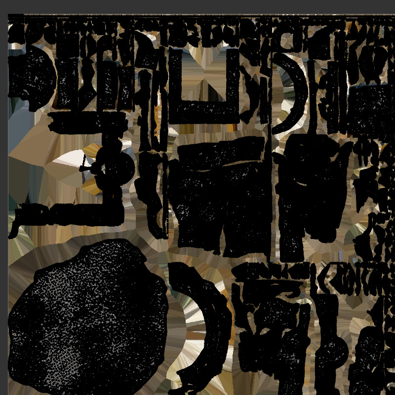 Stone Altar 013 3D model_8