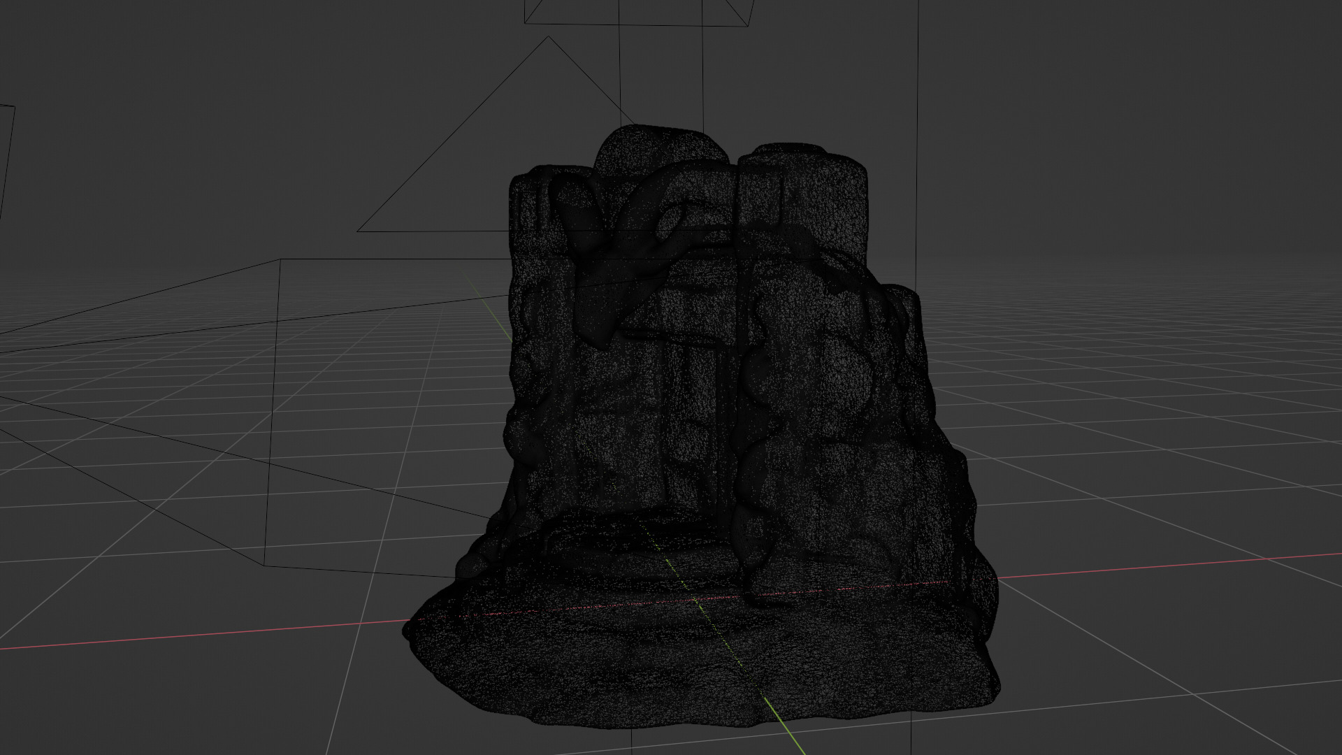 Stone Altar 013 3D model_6