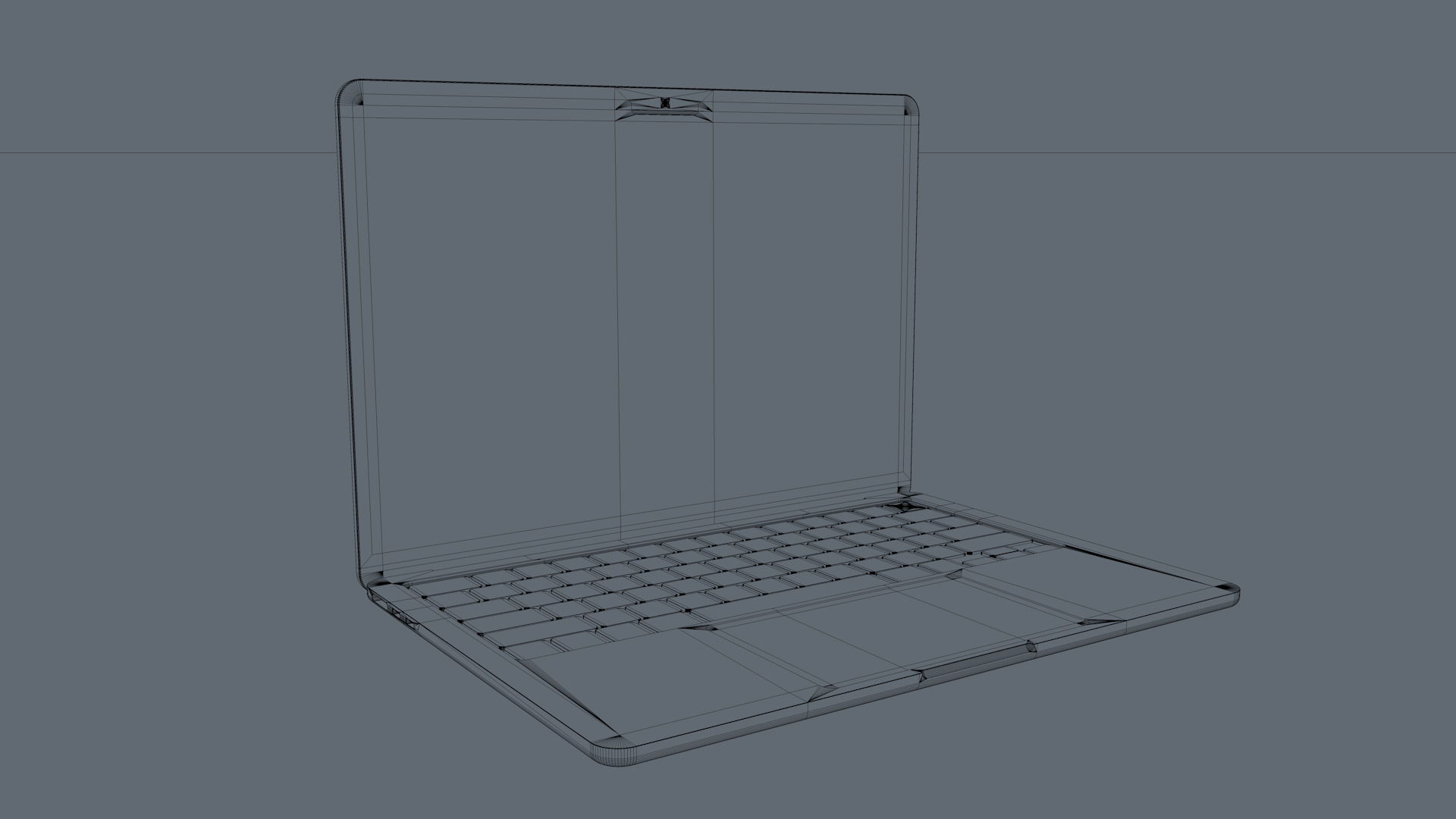 MacBook Air 15 inch 3D model_11