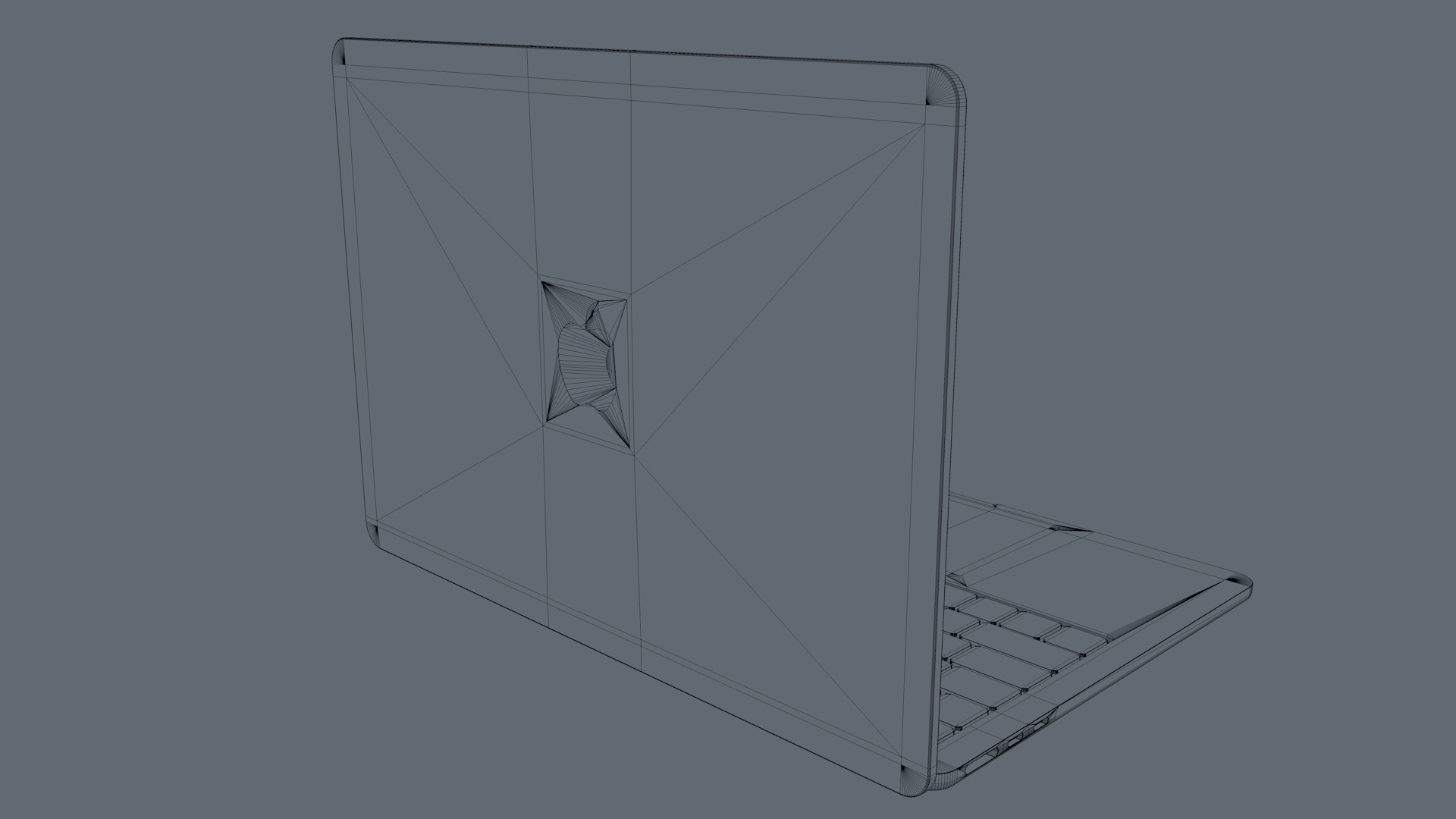 MacBook Air 15 inch 3D model_12