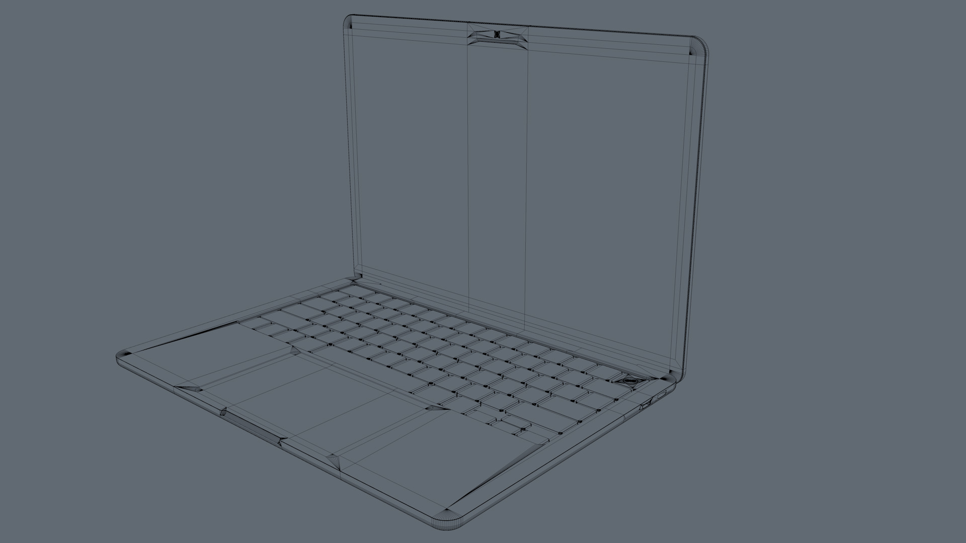 MacBook Air 15 inch 3D model_15