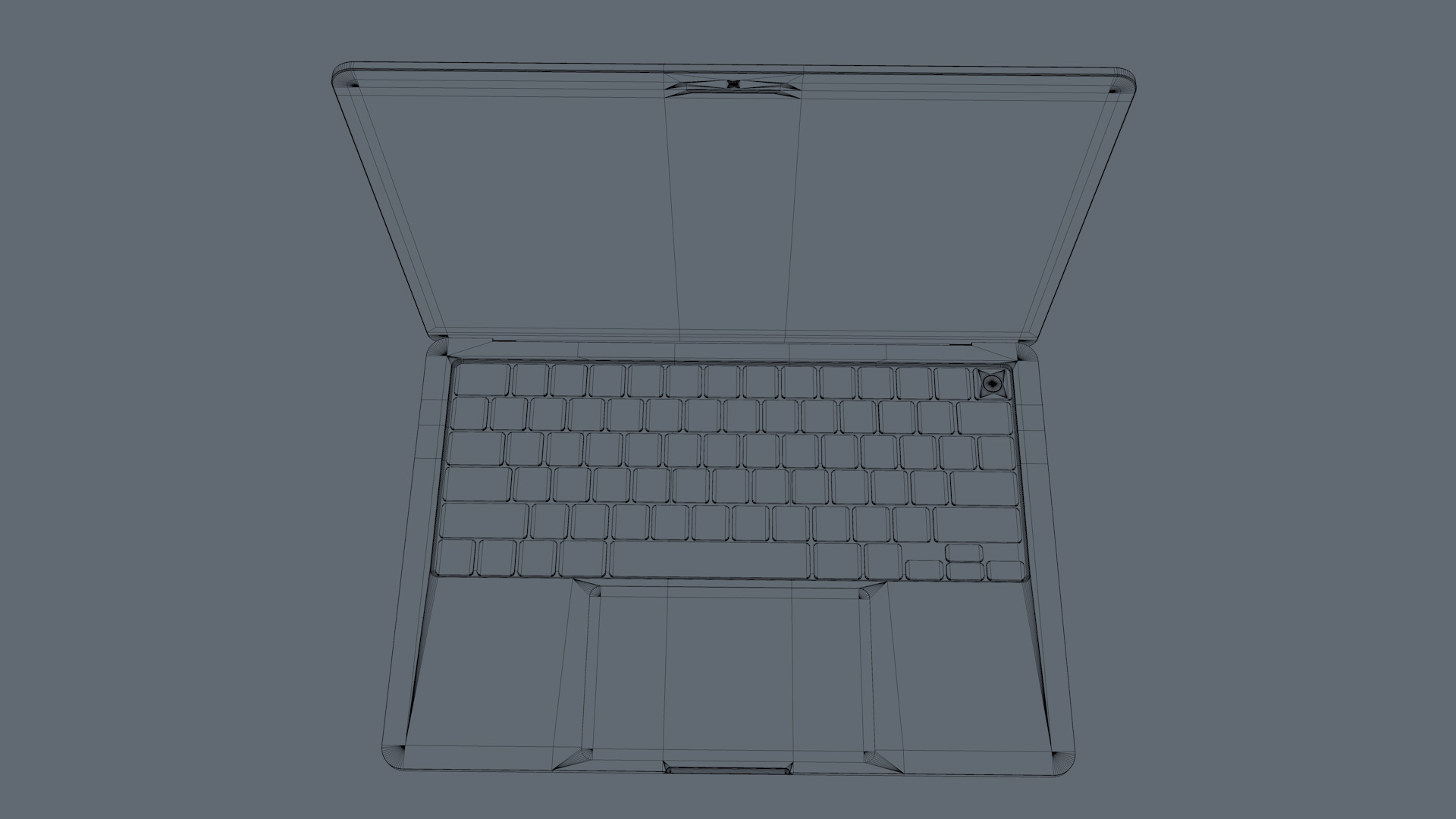 MacBook Air 15 inch 3D model_14