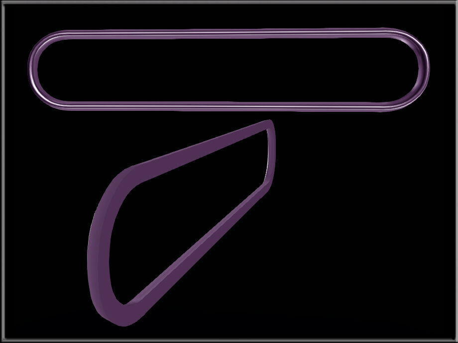 Simple Wire- Half 03 Low-poly 3D model_12