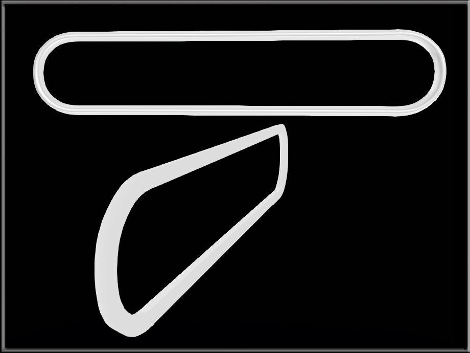 Simple Wire- Half 03 Low-poly 3D model_5