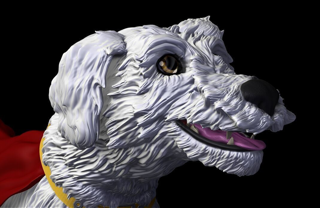 Krypto superman legacy 2025 3D print model_5