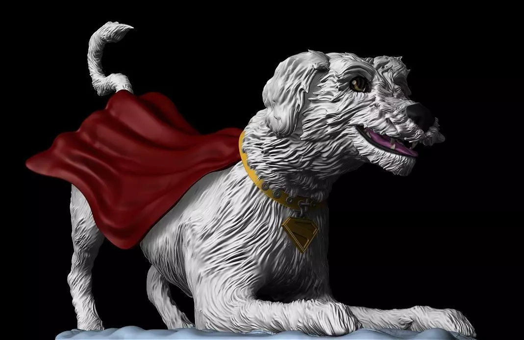 Krypto superman legacy 2025 3D print model_0