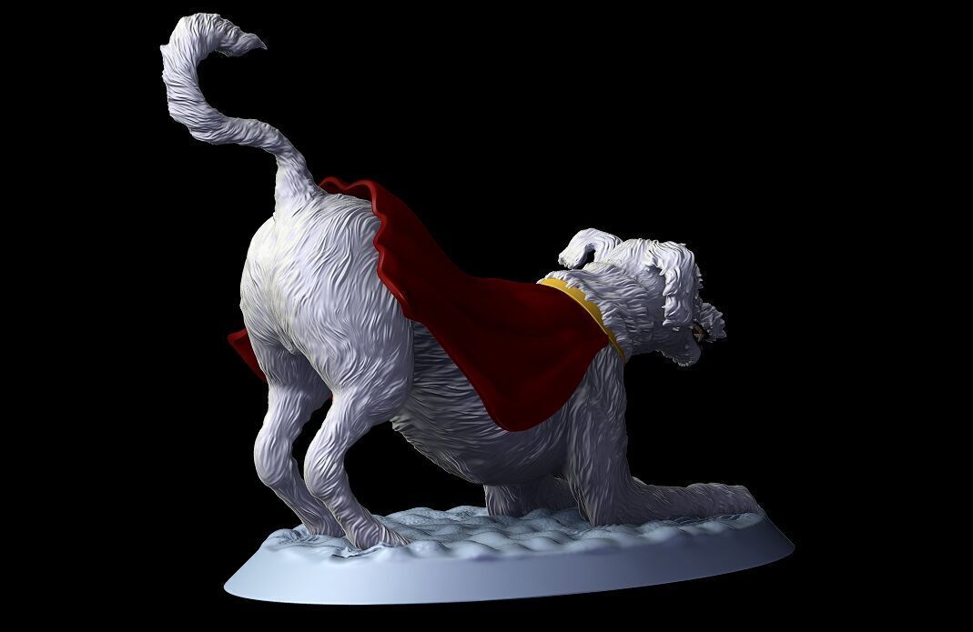 Krypto superman legacy 2025 3D print model_16