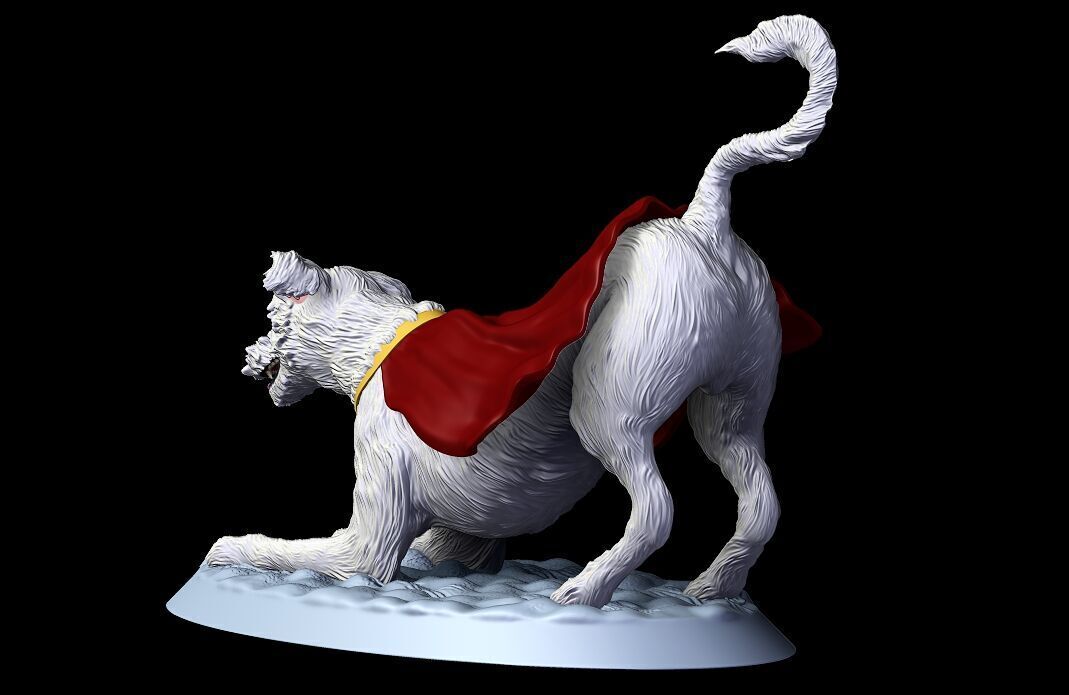 Krypto superman legacy 2025 3D print model_15