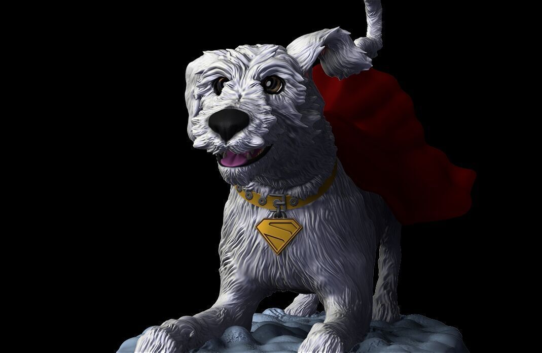 Krypto superman legacy 2025 3D print model_10