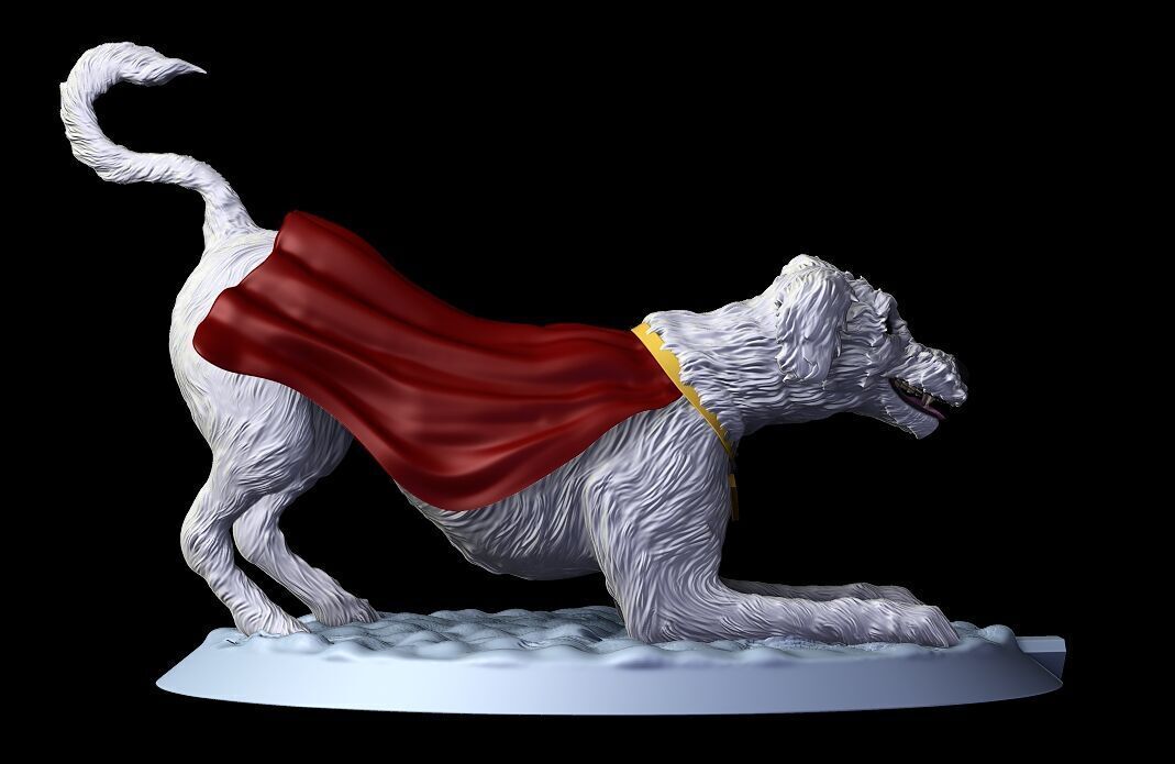 Krypto superman legacy 2025 3D print model_17
