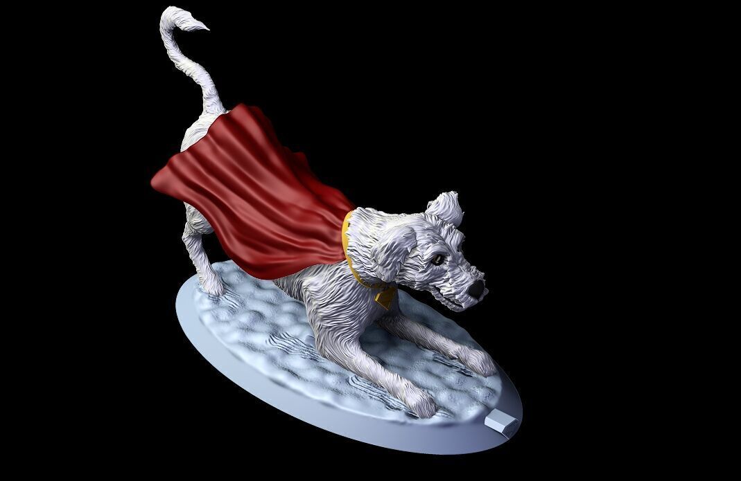 Krypto superman legacy 2025 3D print model_6