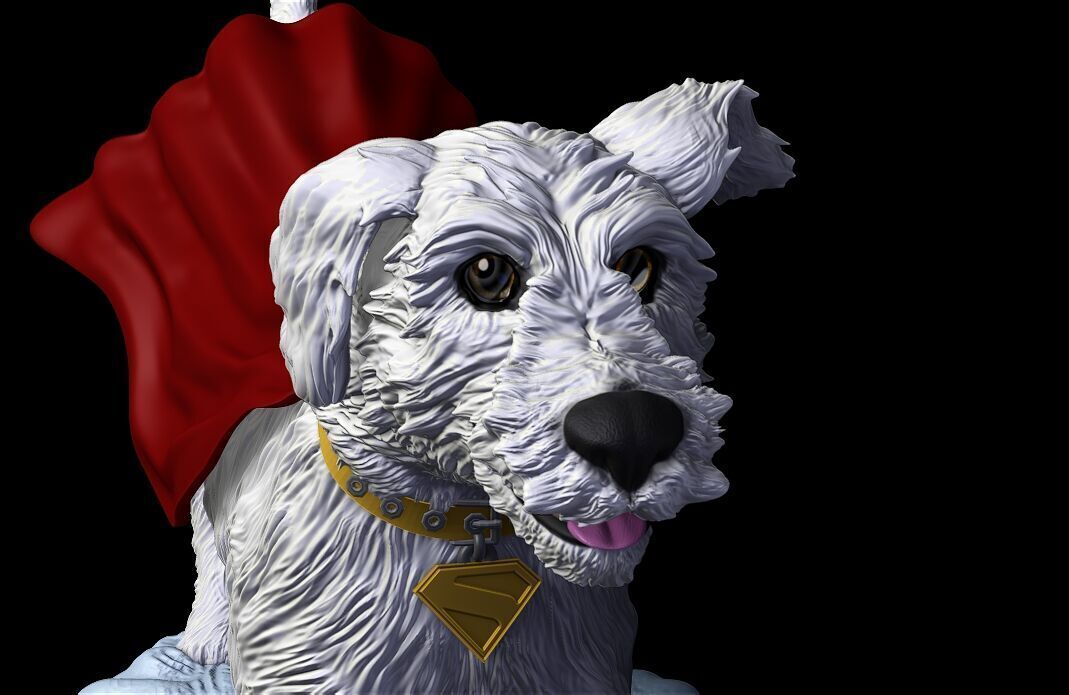 Krypto superman legacy 2025 3D print model_2