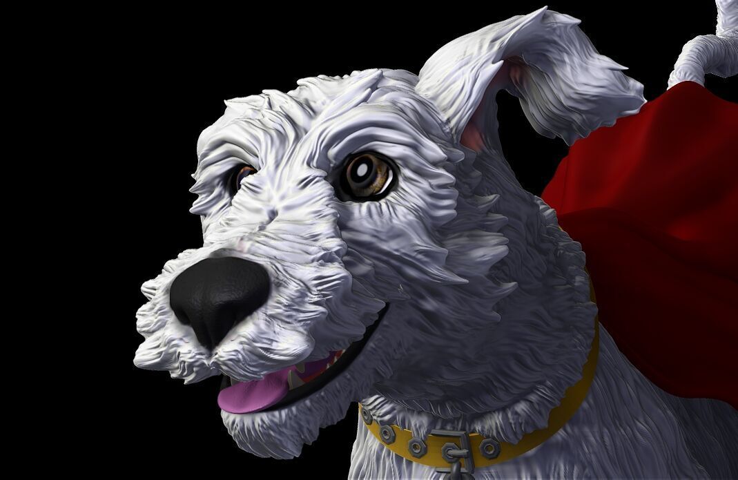 Krypto superman legacy 2025 3D print model_4