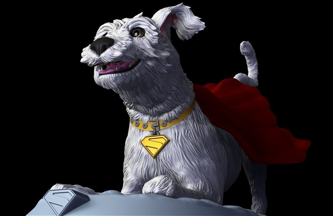 Krypto superman legacy 2025 3D print model_7