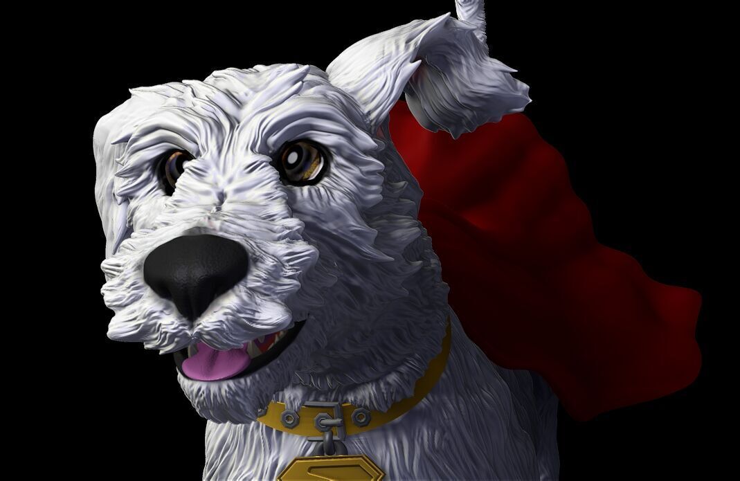 Krypto superman legacy 2025 3D print model_3