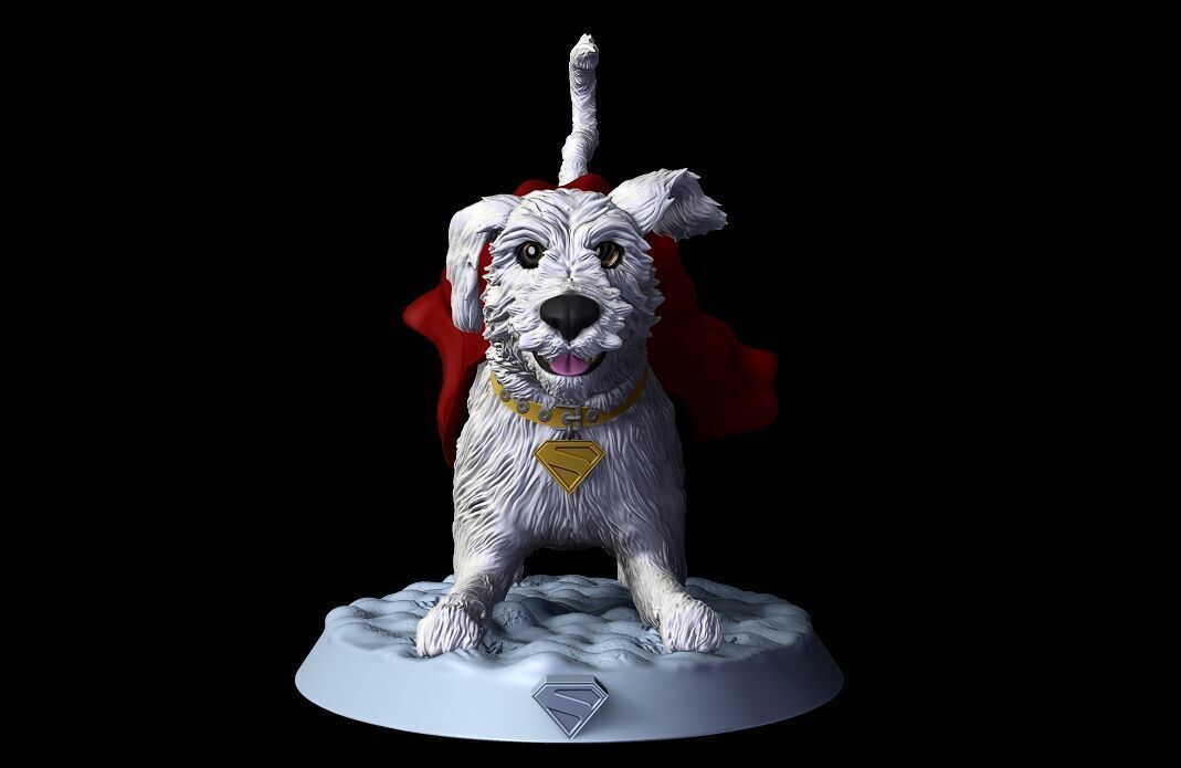 Krypto superman legacy 2025 3D print model_13