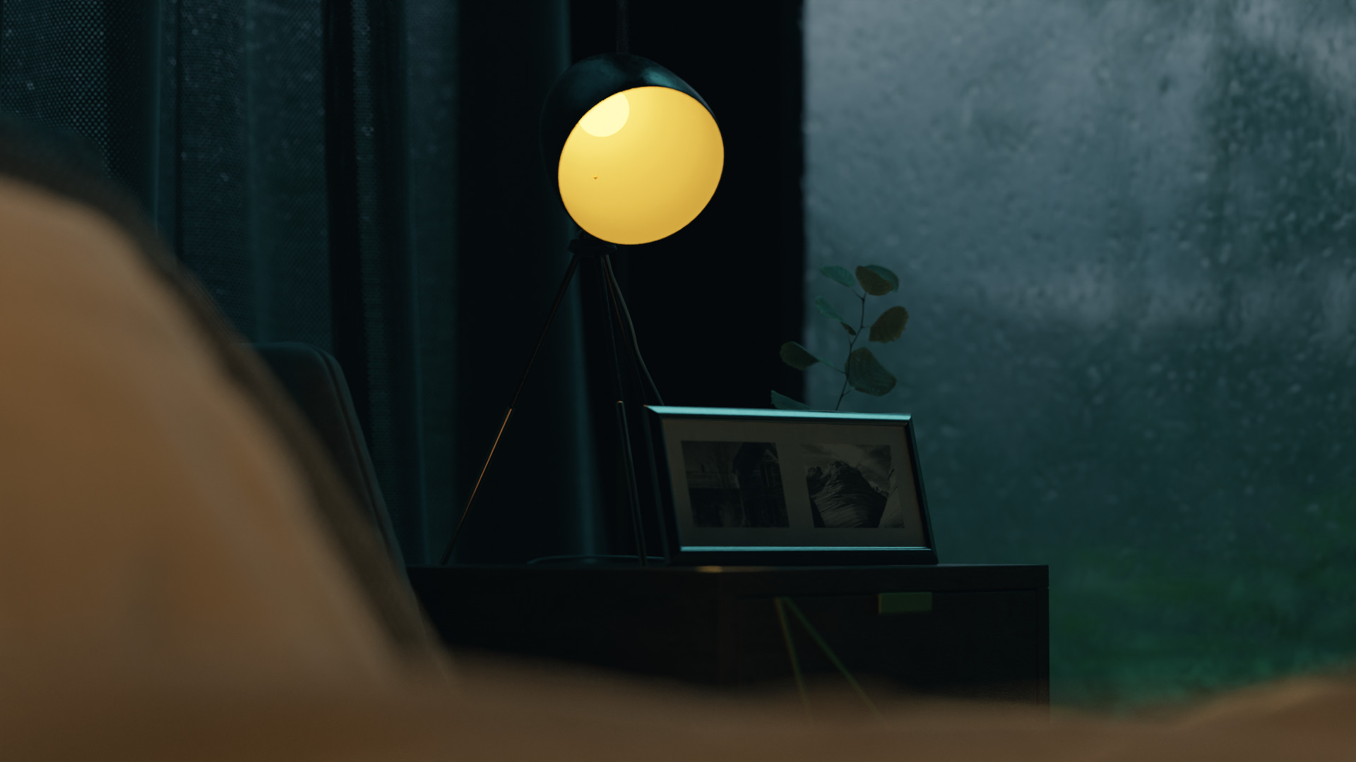 House in the forest 3D model_2