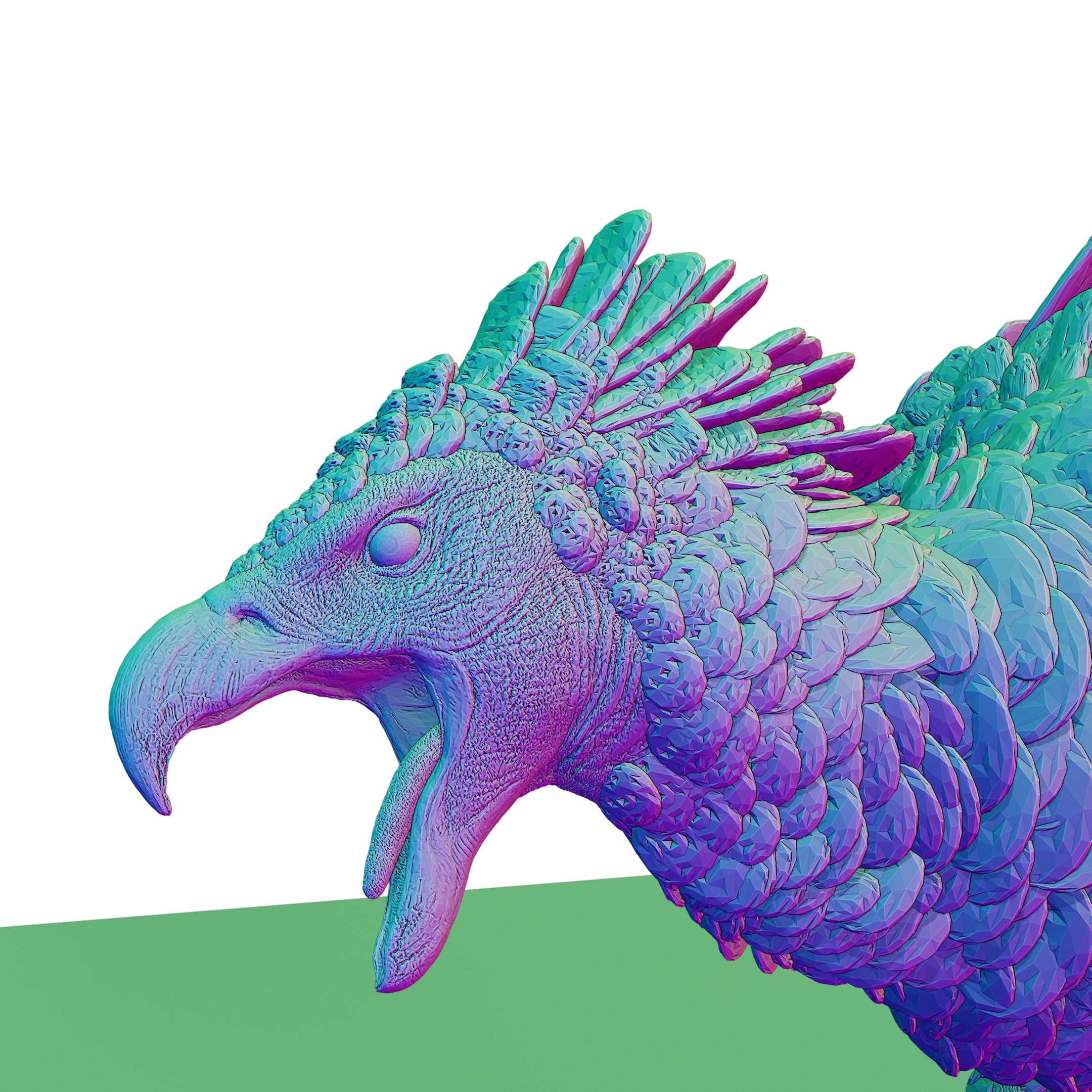 3D Printable Argentavis Miniature 3D print model_2