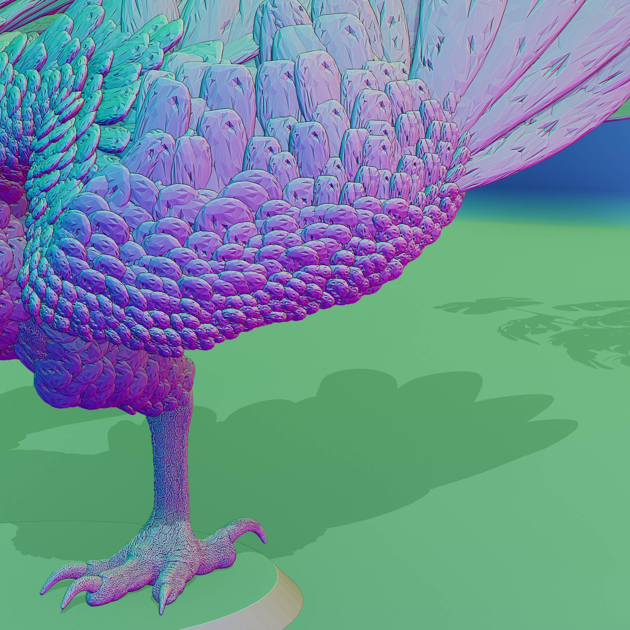 3D Printable Argentavis Miniature 3D print model_4