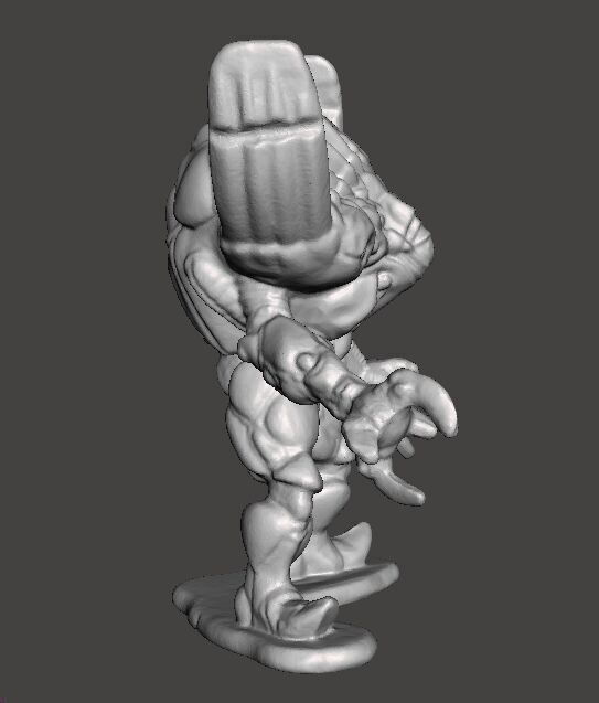 POWER RANGERS SILVER HORNS MONSTER PVC FIGURE MODEL TOY 3D print model_5