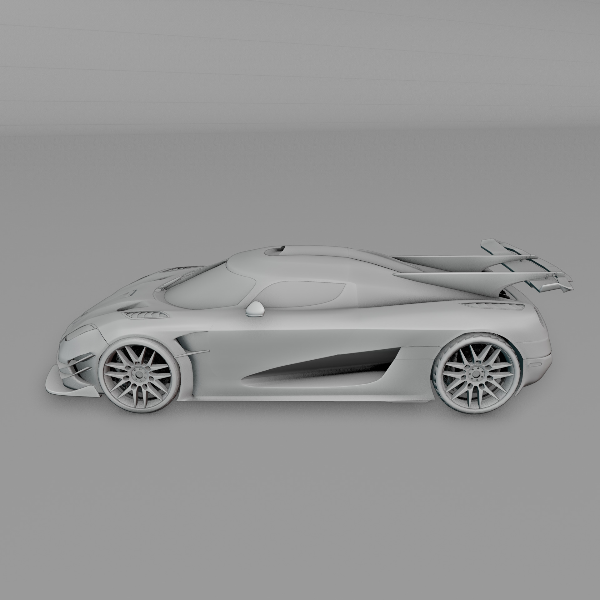 Koenigsegg one1 3D model_2