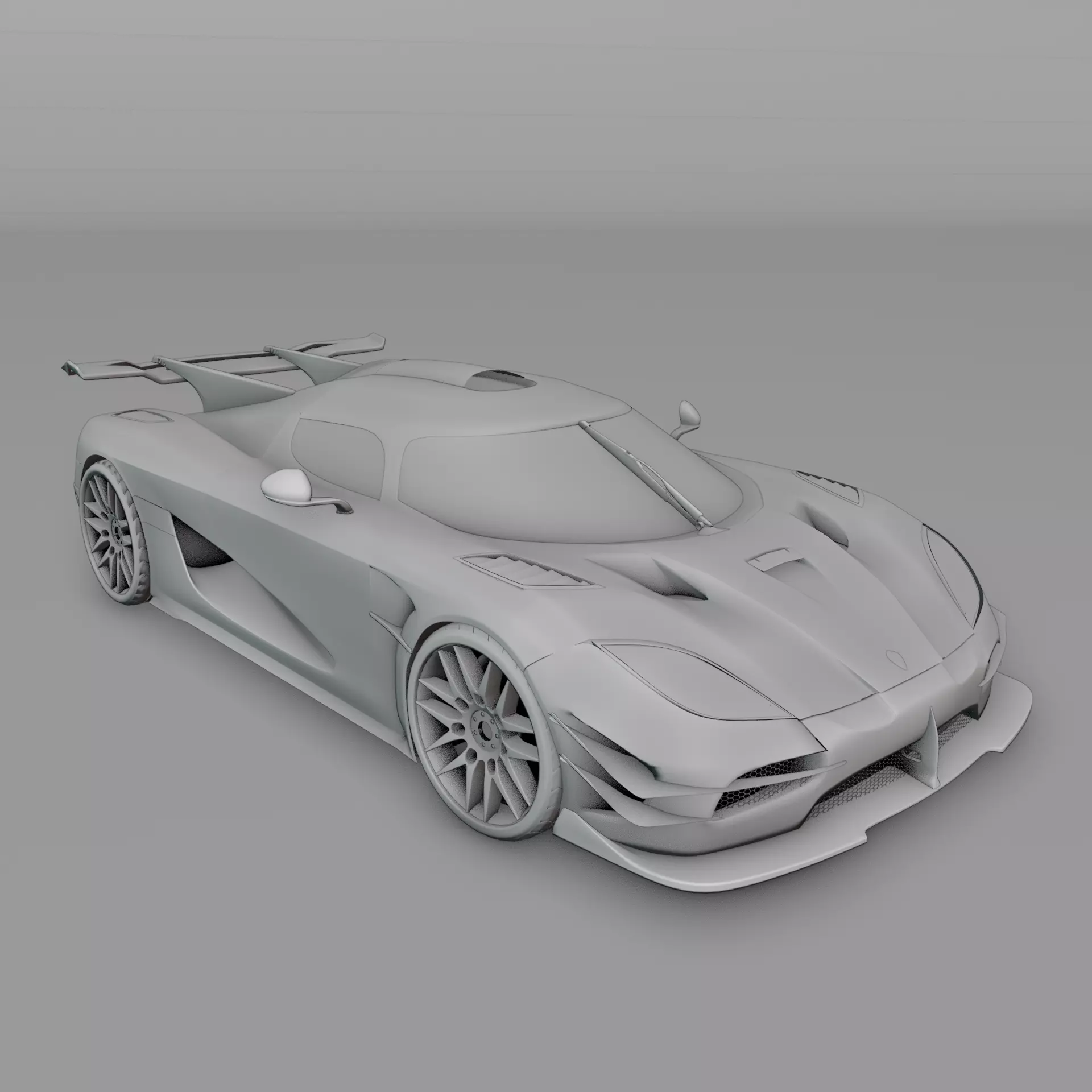 Koenigsegg one1 3D model_0