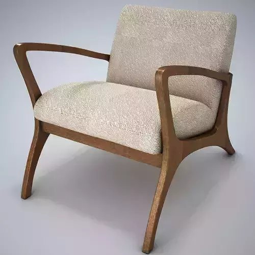 Venturi Indoor  Outdoor Accent Chair HD 3D model