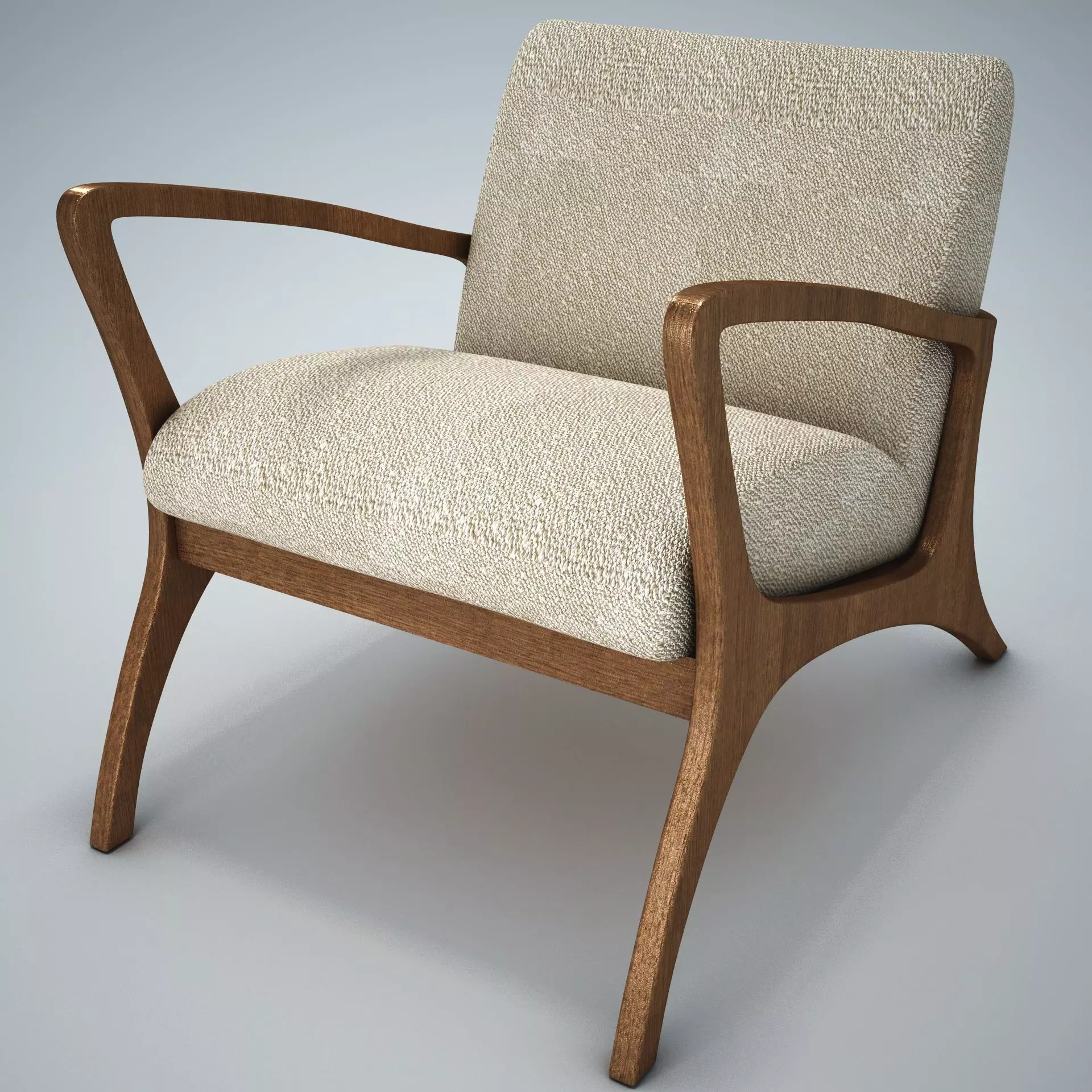 Venturi Indoor Outdoor Accent Chair HD 3D model_0