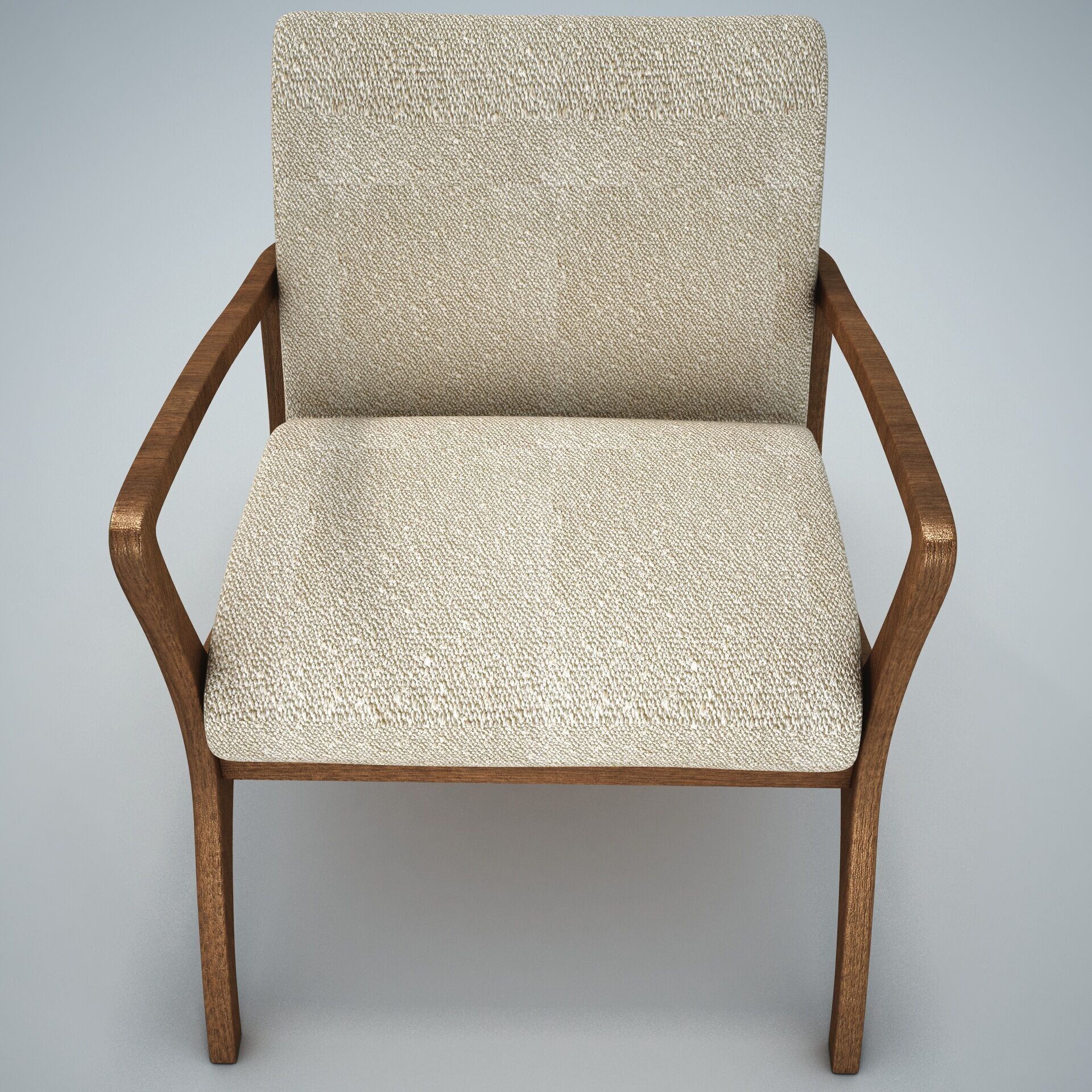 Venturi Indoor Outdoor Accent Chair HD 3D model_8