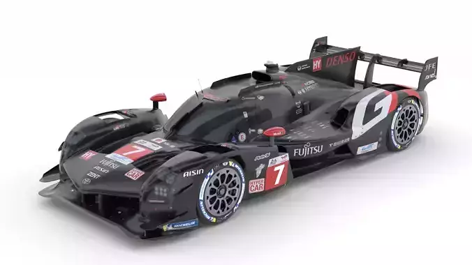 Toyota GR010 Hybrid 2024 3D model