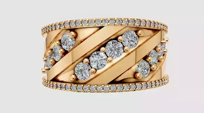 Diamond Band Ring
