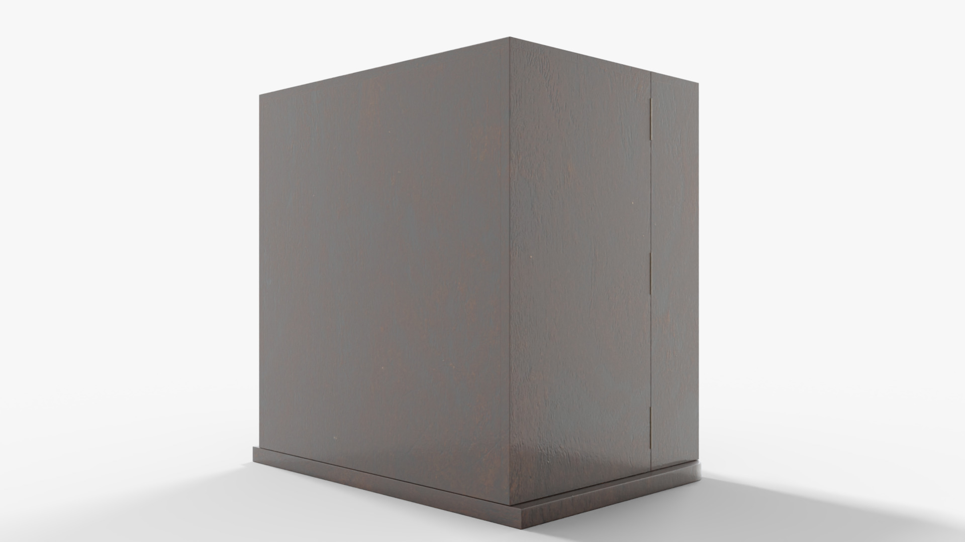 Medical Chest With Bottles Low-poly 3D model_6