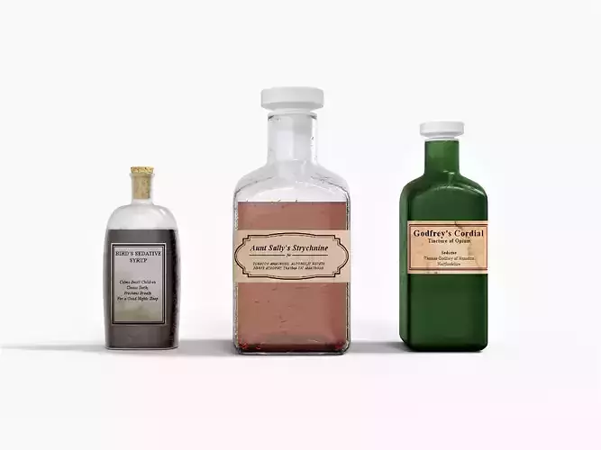 Victorian Medical Bottles 