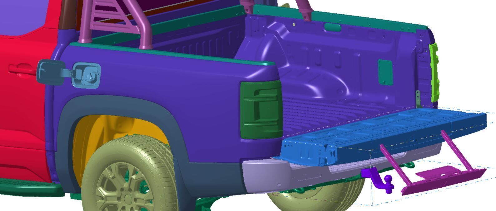 BYD Shark 2025 Vehicle 3d scan model  3D model_5