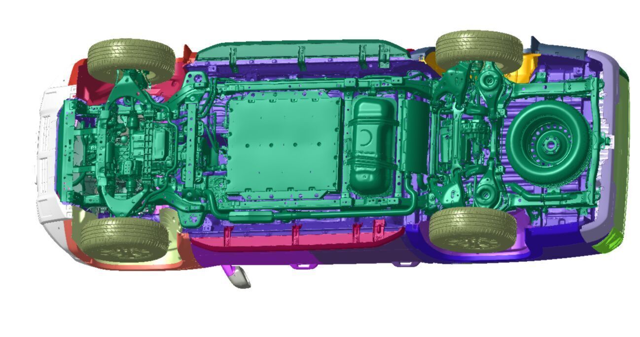 BYD Shark 2025 Vehicle 3d scan model  3D model_3